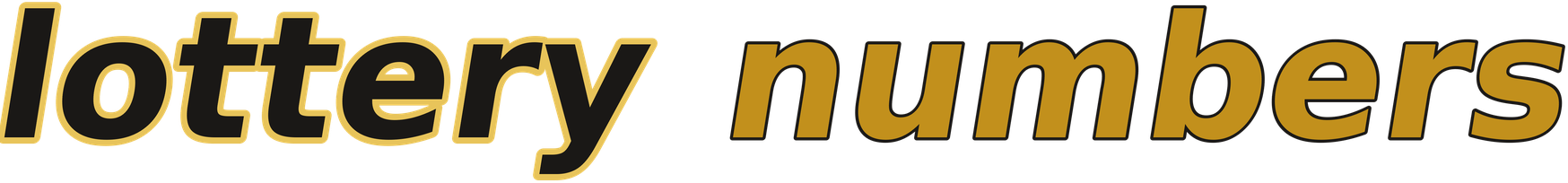 lottery numbers logo